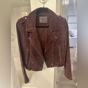 Blank NYC Suede Moto Jacket